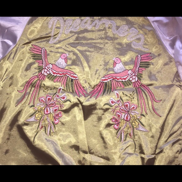 Beautiful satin bomber jacket Sukajan - Picture 3 of 7